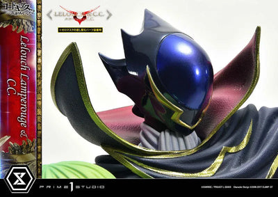 Code Geass - Hangyaku no Lelouch R2 - C.C. - Lelouch Lamperouge - Concept Masterline CMCGR-03 - 1/6 (Prime 1 Studio)ㅤ – Prime 1 Studio – ActionFigureBrasil — com base expositora