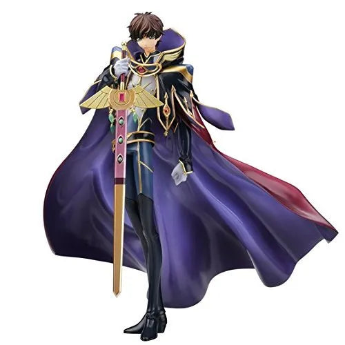 Code Geass - Hangyaku no Lelouch R2 - Kururugi Suzaku - 1/8 - Knight of Zero - 2017 Re-release (Alpha x Omega)ㅤ – Alpha x Omega – ActionFigure Brasil