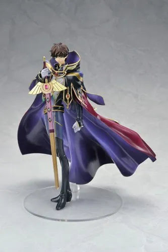 Code Geass - Hangyaku no Lelouch R2 - Kururugi Suzaku - 1/8 - Knight of Zero (Alpha x Omega)ㅤ – Alpha x Omega – ActionFigureBrasil