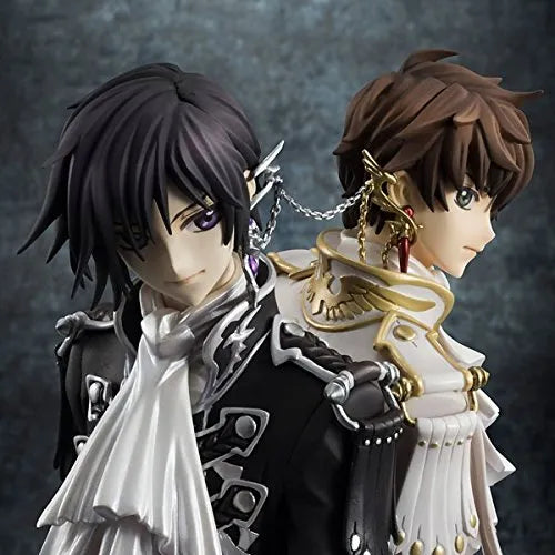 Code Geass - Hangyaku no Lelouch R2 - Kururugi Suzaku - Lelouch Lamperouge - G.E.M. - 1/8 (MegaHouse)ㅤ – MegaHouse As Manufacturer – ActionFigure Brasil