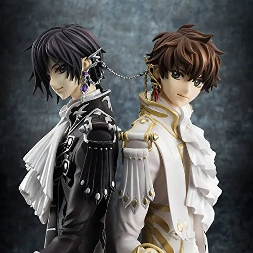 Code Geass - Hangyaku no Lelouch R2 - Kururugi Suzaku - Lelouch Lamperouge - G.E.M. - 1/8 (MegaHouse)ㅤ – MegaHouse As Manufacturer – ActionFigure Brasil