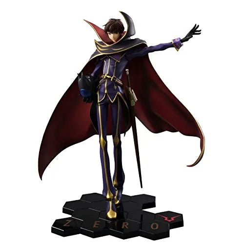 Code Geass - Hangyaku no Lelouch R2 - Kururugi Suzaku - Lelouch Lamperouge - G.E.M. - 1/8 - Zero, 10th Anniversary (MegaHouse)ㅤ – MegaHouse As Manufacturer – ActionFigure Brasil