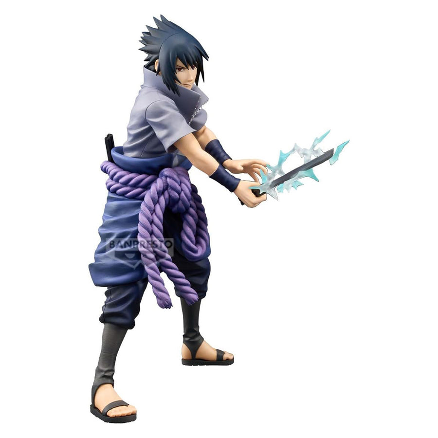 ESTÁTUA BANPRESTO NARUTO SHIPPUDEN GRANDISTA - UCHIHA SASUKE (2176)