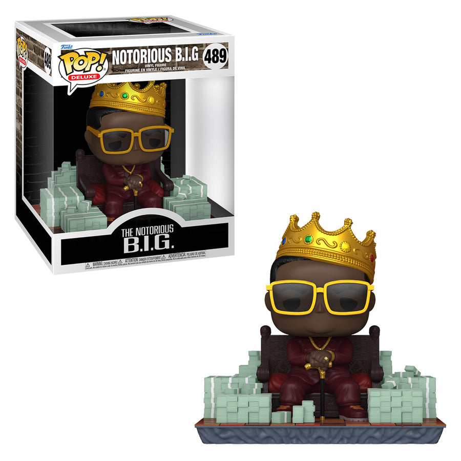 FUNKO POP DELUXE NOTORIOUS B.I.G 489 BRINDE