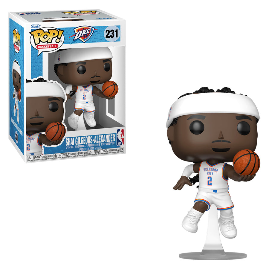 FUNKO POP BASKETBALL NBA OKLAHOMA CITY - SHAI GILGEOUS-ALEXANDER 231 BRINDE