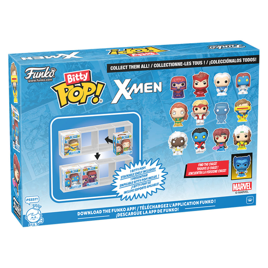 FUNKO BITTY POP MARVEL X-MEN - GAMBIT 4-PACK (92502)