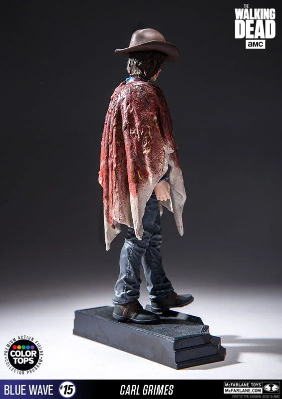 Color Tops Blue Wave - The Walking Dead: Carl Grimes 7 Inch Action Figureㅤ – McFarlane Toys – ActionFigure Brasil