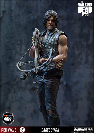 Color Tops Red Wave - The Walking Dead: Daryl Dixon 8 Inch Action Figureㅤ – McFarlane Toys – ActionFigureBrasil — ângulo diferente