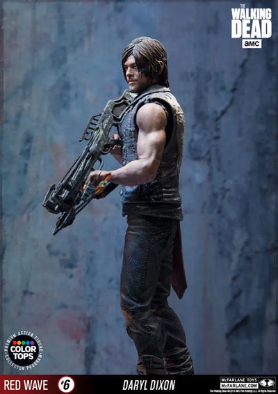 Color Tops Red Wave - The Walking Dead: Daryl Dixon 8 Inch Action Figureㅤ – McFarlane Toys – ActionFigureBrasil — close