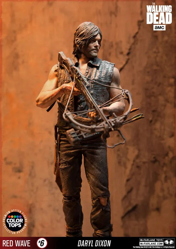 Color Tops Red Wave - The Walking Dead: Daryl Dixon 8 Inch Action Figureㅤ – McFarlane Toys – ActionFigure Brasil