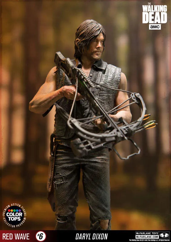 Color Tops Red Wave - The Walking Dead: Daryl Dixon 8 Inch Action Figureㅤ – McFarlane Toys – ActionFigure Brasil