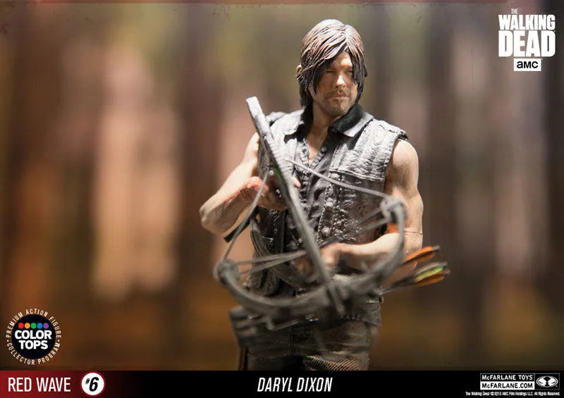 Color Tops Red Wave - The Walking Dead: Daryl Dixon 8 Inch Action Figureㅤ – McFarlane Toys – ActionFigure Brasil
