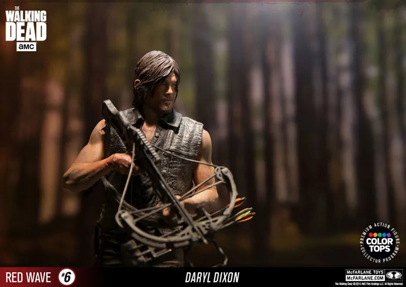 Color Tops Red Wave - The Walking Dead: Daryl Dixon 8 Inch Action Figureㅤ – McFarlane Toys – ActionFigure Brasil