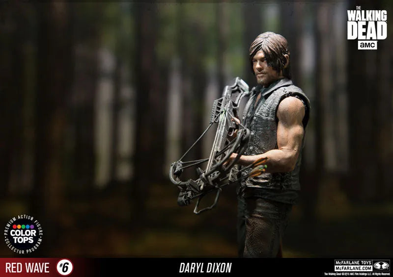 Color Tops Red Wave - The Walking Dead: Daryl Dixon 8 Inch Action Figureㅤ – McFarlane Toys – ActionFigure Brasil
