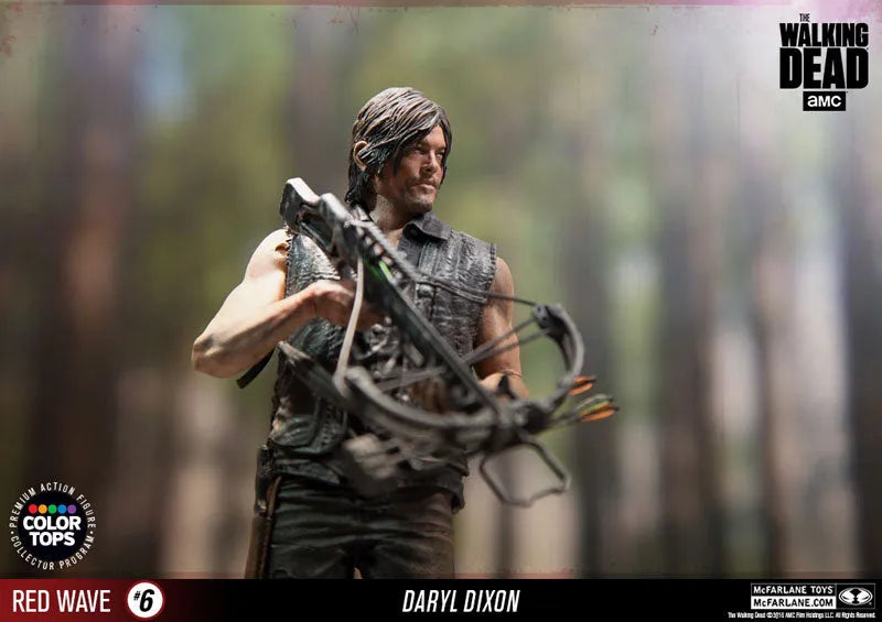 Color Tops Red Wave - The Walking Dead: Daryl Dixon 8 Inch Action Figureㅤ – McFarlane Toys – ActionFigure Brasil