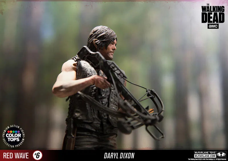 Color Tops Red Wave - The Walking Dead: Daryl Dixon 8 Inch Action Figureㅤ – McFarlane Toys – ActionFigure Brasil