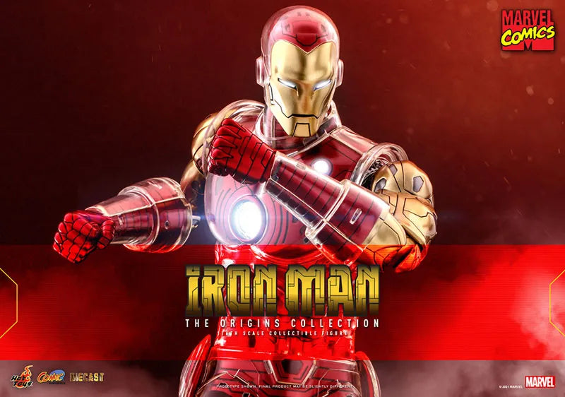 Comic Masterpiece DIECAST Marvel Comics 1/6 Iron Manㅤ – Hot Toys – ActionFigure Brasil