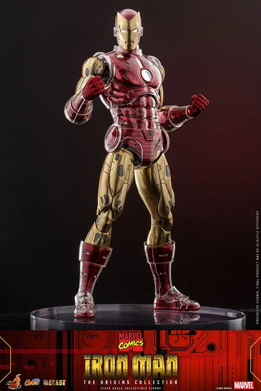 Comic Masterpiece DIECAST Marvel Comics 1/6 Iron Manㅤ – Hot Toys – ActionFigure Brasil