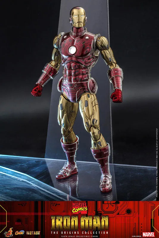 Comic Masterpiece DIECAST Marvel Comics 1/6 Iron Manㅤ – Hot Toys – ActionFigure Brasil