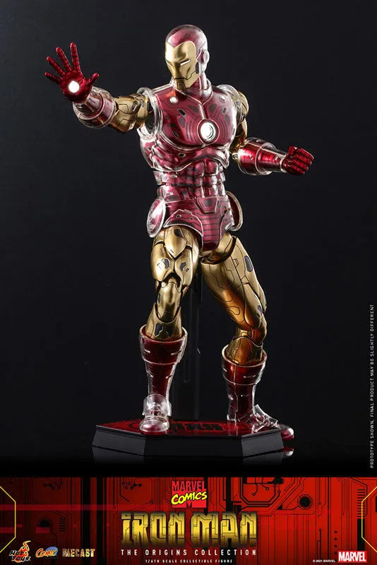 Comic Masterpiece DIECAST Marvel Comics 1/6 Iron Manㅤ – Hot Toys – ActionFigure Brasil