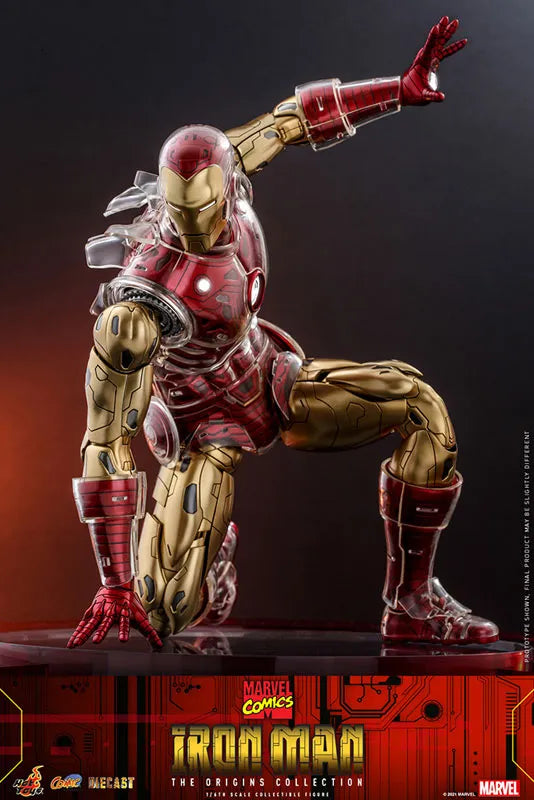 Comic Masterpiece DIECAST Marvel Comics 1/6 Iron Manㅤ – Hot Toys – ActionFigure Brasil