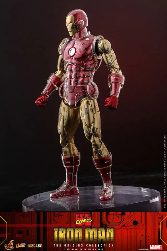 Comic Masterpiece DIECAST Marvel Comics 1/6 Iron Manㅤ – Hot Toys – ActionFigure Brasil