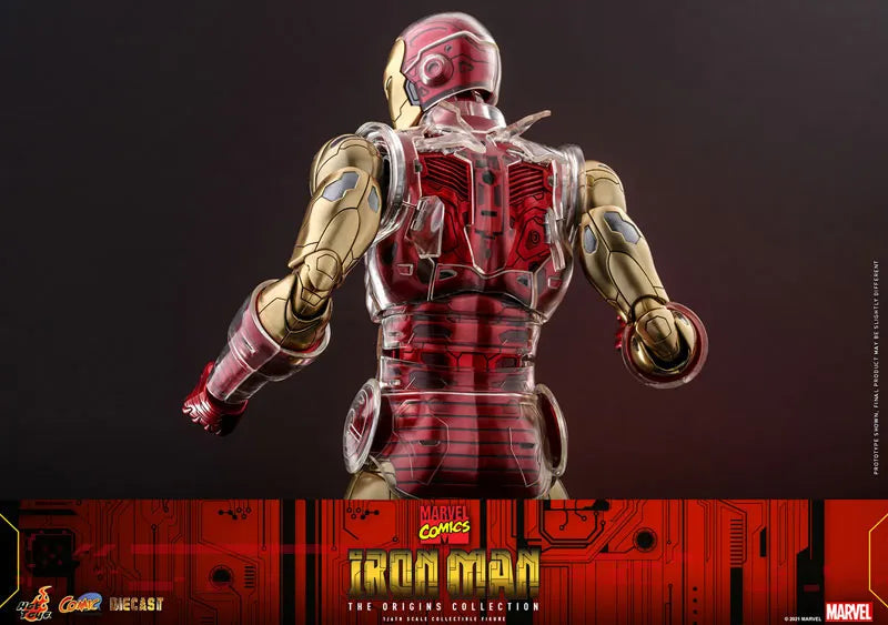 Comic Masterpiece DIECAST Marvel Comics 1/6 Iron Manㅤ – Hot Toys – ActionFigure Brasil