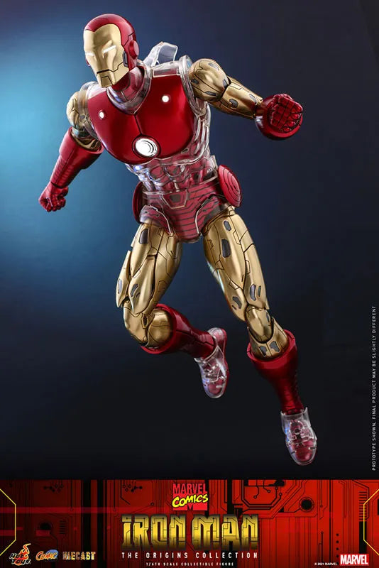 Comic Masterpiece DIECAST Marvel Comics 1/6 Iron Manㅤ – Hot Toys – ActionFigure Brasil