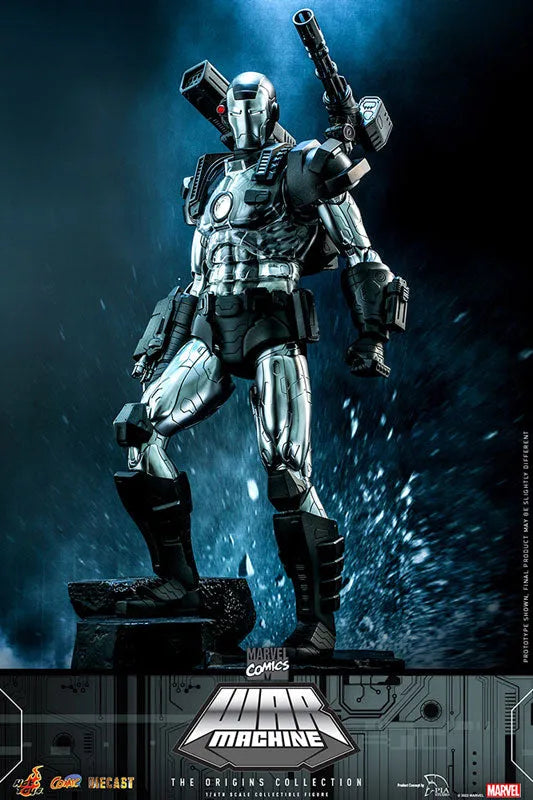 Comic Masterpiece DIECAST Marvel Comics Origins Collection War Machineㅤ – Hot Toys – ActionFigure Brasil