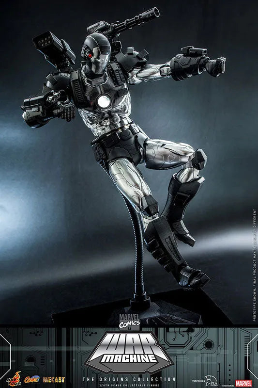 Comic Masterpiece DIECAST Marvel Comics Origins Collection War Machineㅤ – Hot Toys – ActionFigure Brasil