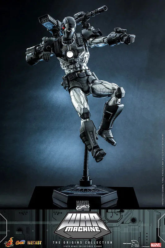 Comic Masterpiece DIECAST Marvel Comics Origins Collection War Machineㅤ – Hot Toys – ActionFigure Brasil