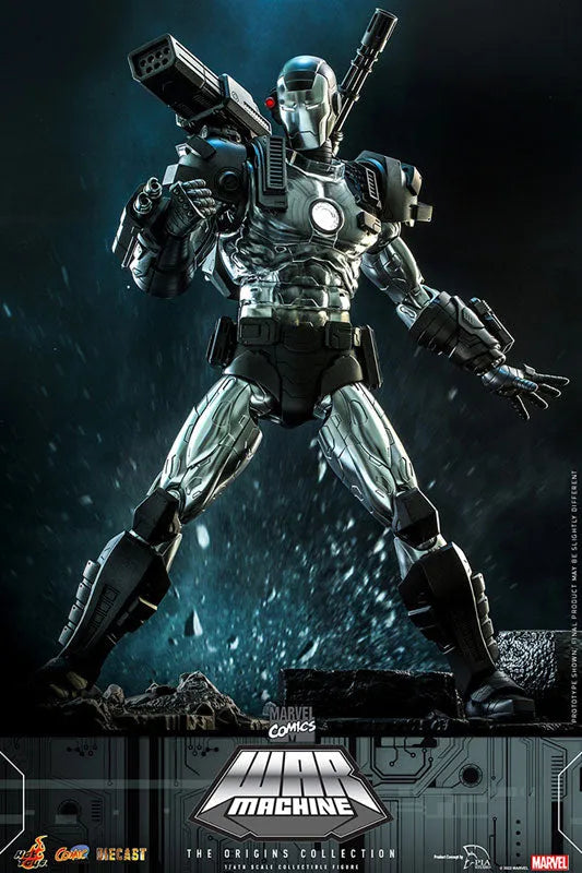 Comic Masterpiece DIECAST Marvel Comics Origins Collection War Machineㅤ – Hot Toys – ActionFigure Brasil