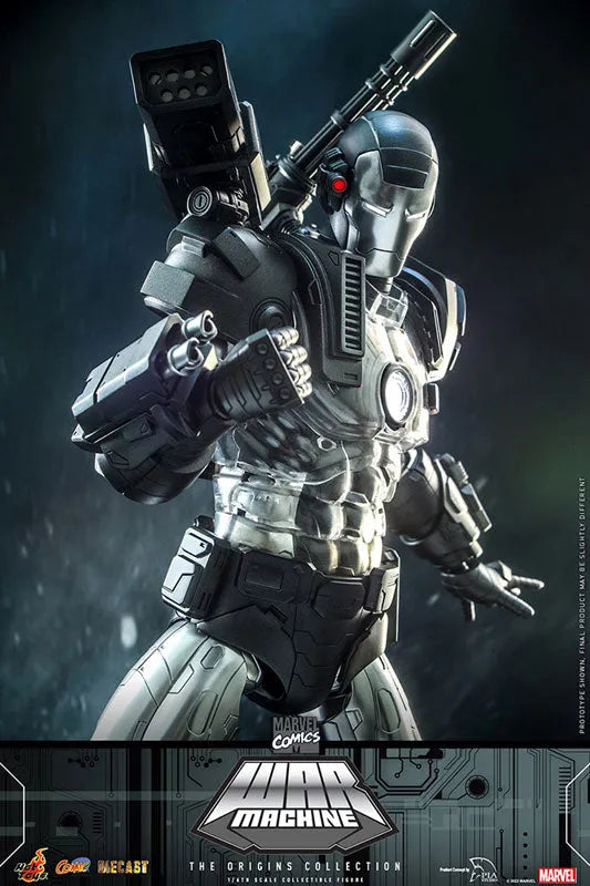 Comic Masterpiece DIECAST Marvel Comics Origins Collection War Machineㅤ – Hot Toys – ActionFigure Brasil