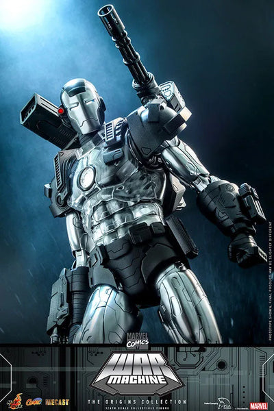 Comic Masterpiece DIECAST Marvel Comics Origins Collection War Machineㅤ – Hot Toys – ActionFigureBrasil — close