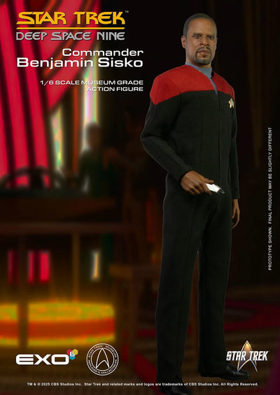 Commander Benjamin Sisko – EXO-6 – ActionFigure Brasil — ângulo diferente