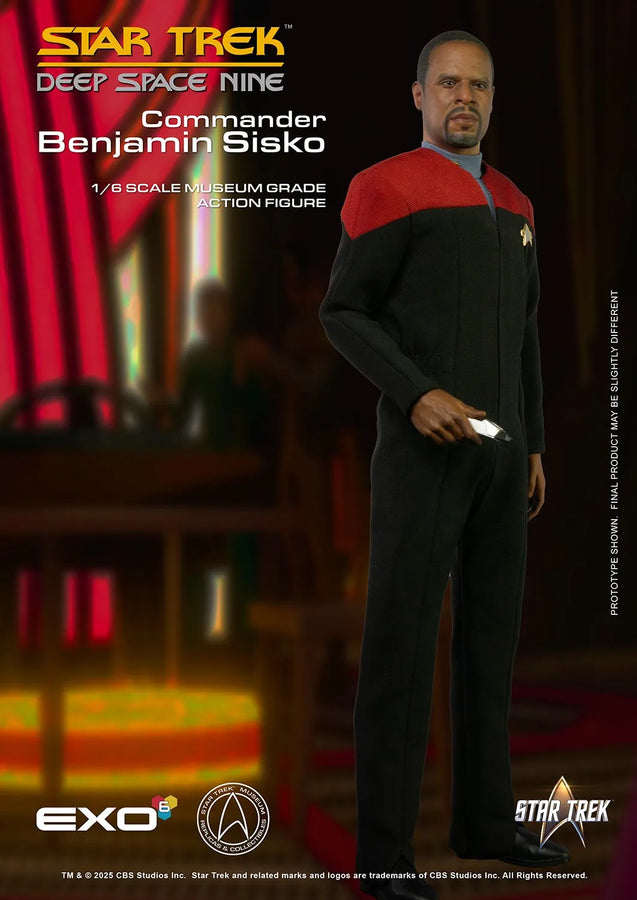 Commander Benjamin Sisko – EXO-6 – ActionFigure Brasil — ângulo diferente
