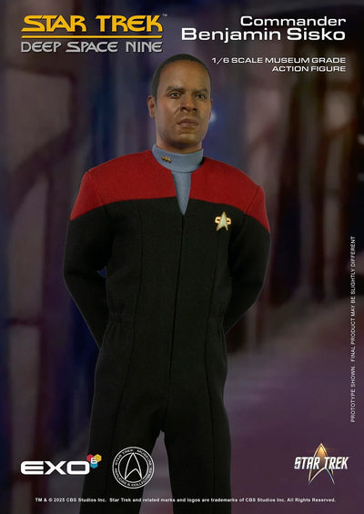 Commander Benjamin Sisko – EXO-6 – ActionFigure Brasil — close
