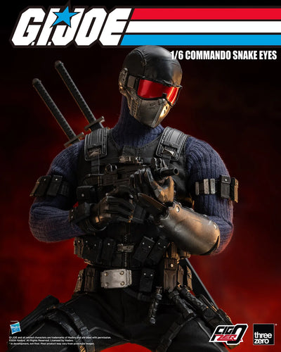 Commando Snake Eyes – Threezero – ActionFigure Brasil — acessórios
