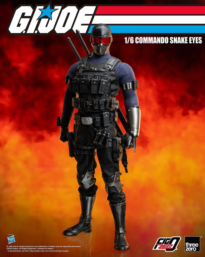 Commando Snake Eyes – Threezero – ActionFigure Brasil