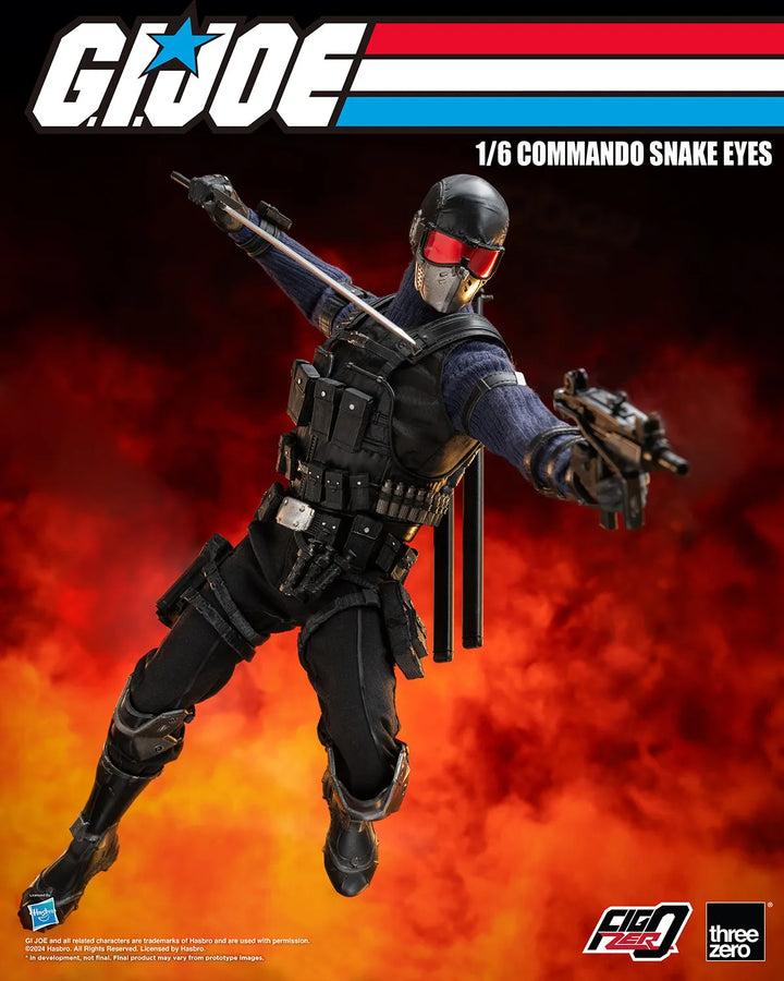 Commando Snake Eyes – Threezero – ActionFigure Brasil
