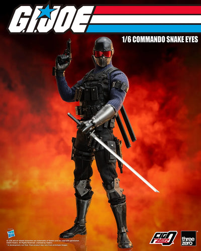 Commando Snake Eyes – Threezero – ActionFigure Brasil — close