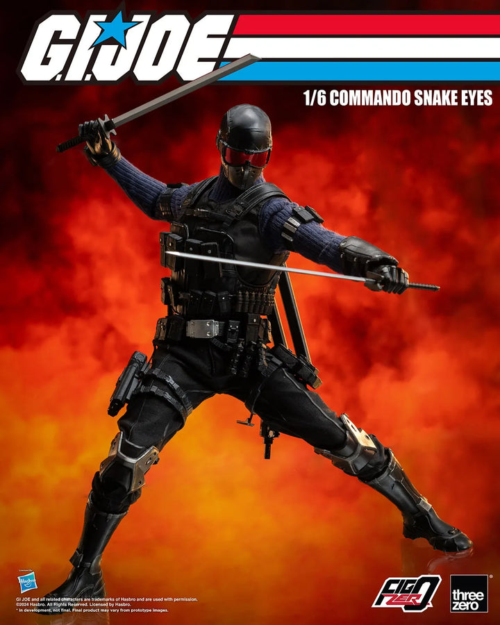 Commando Snake Eyes – Threezero – ActionFigure Brasil