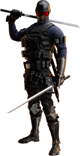Commando Snake Eyes – Threezero – ActionFigure Brasil — detalhe do produto