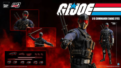 Commando Snake Eyes – Threezero – ActionFigure Brasil — close