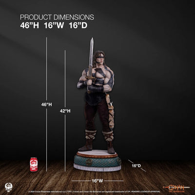 Conan Warpaint - LIMITED EDITION: 400 (Warpaint) – PCS – ActionFigure Brasil — close