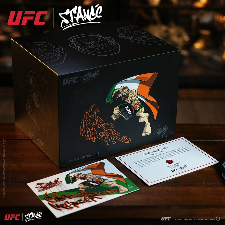 Conor McGregor (Victory Flag Edition) - LIMITED EDITION: 300 – Stancé Designer Art Toys – ActionFigure Brasil