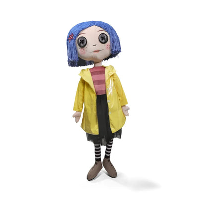 Coraline with Button Eyes Life-Size Plush – Kidrobot – ActionFigure Brasil — close