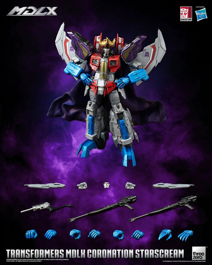 Coronation Starscream MDLX – Threezero – ActionFigure Brasil