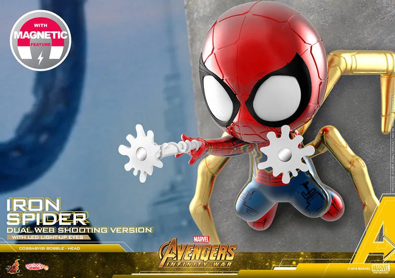 CosBaby Avengers: Infinity War [Size S] Iron Spider (Double Web Shooting Edition)ㅤ – Gantaku – ActionFigure Brasil