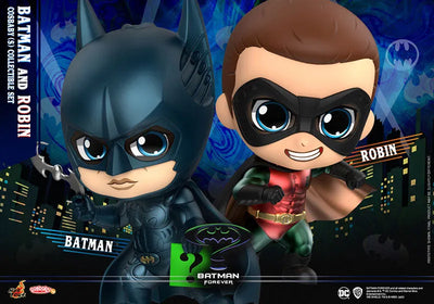 CosBaby "Batman Forever" [Size S] Batman & Robin (Set of 2)ㅤ – Hot Toys – ActionFigure Brasil — ângulo diferente